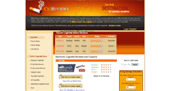 Desktop Screenshot of cigreviews.com